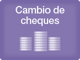 Cambio de cheques